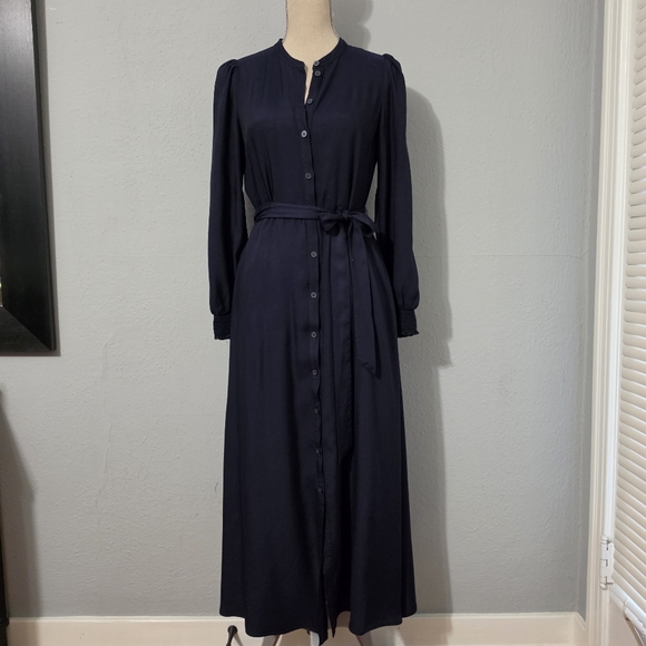 megan midi dress West K Womens Megan Plus Size S/S Ribbed Midi Dress with Collar - 3X